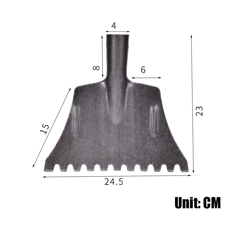 Ice shovel snow sweeping tool road ice breaking hoe multi garden construction shovel