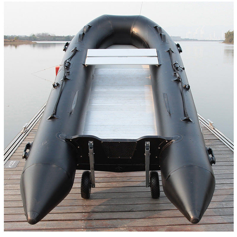 inflatable boat multi-purpose assault boat hard bottom design wear-resistant fishing inflatable boat