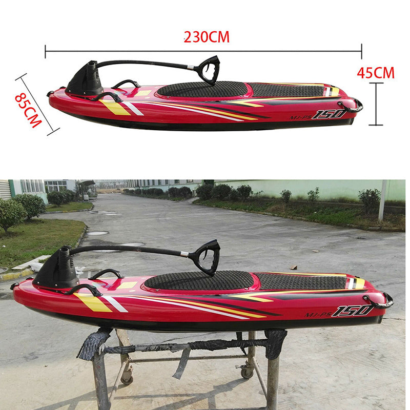 Scooter de carburant de déplacement de la planche de surf électrique 150CC de Wakeboard approuvé par la CE de planche de surf de puissance